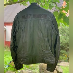 Harley Davidson Black Leather Jacket